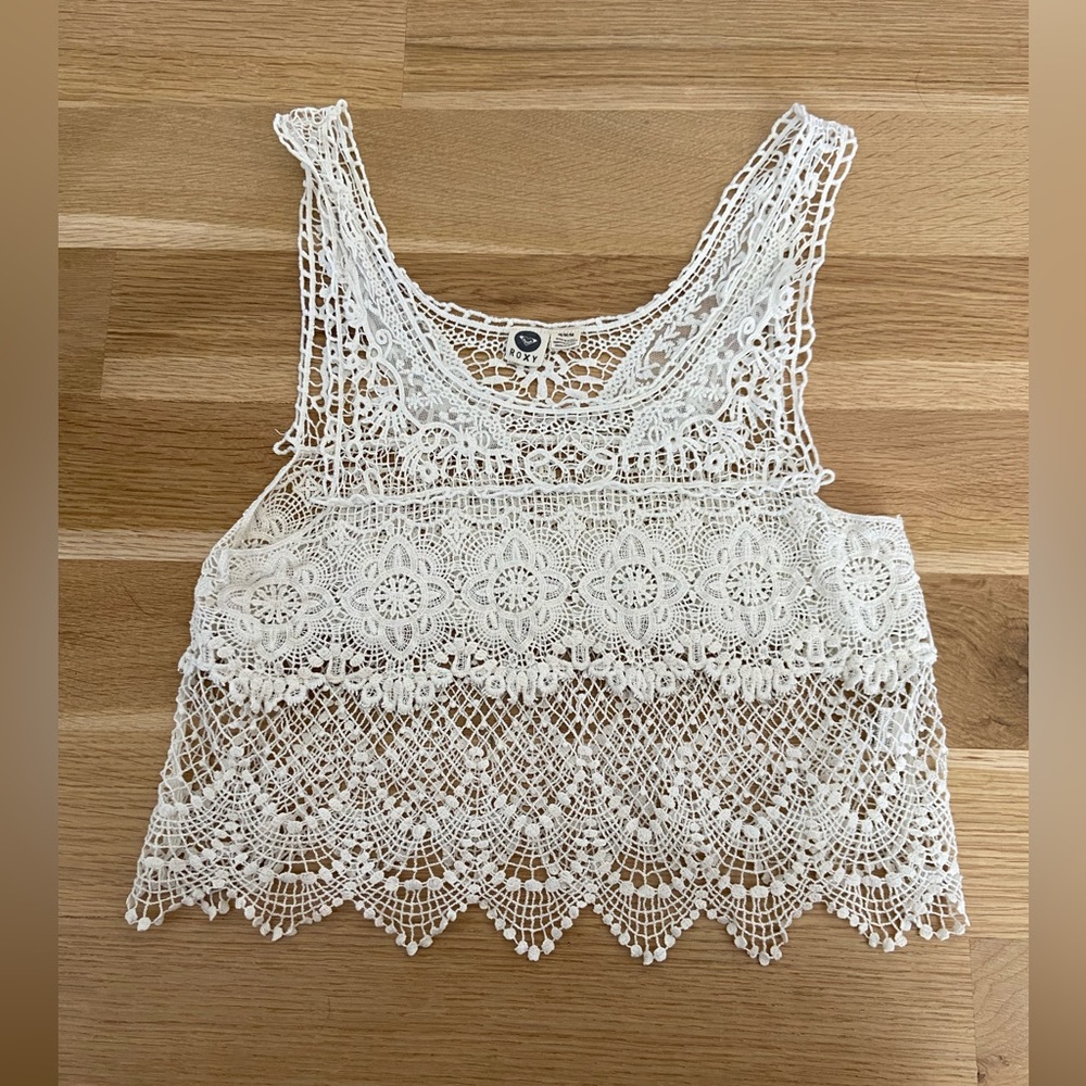 Roxy lace on lace cream size M